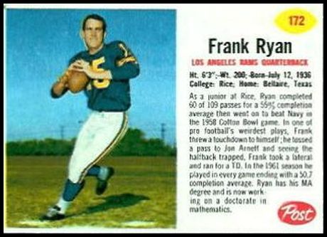 172 Frank Ryan